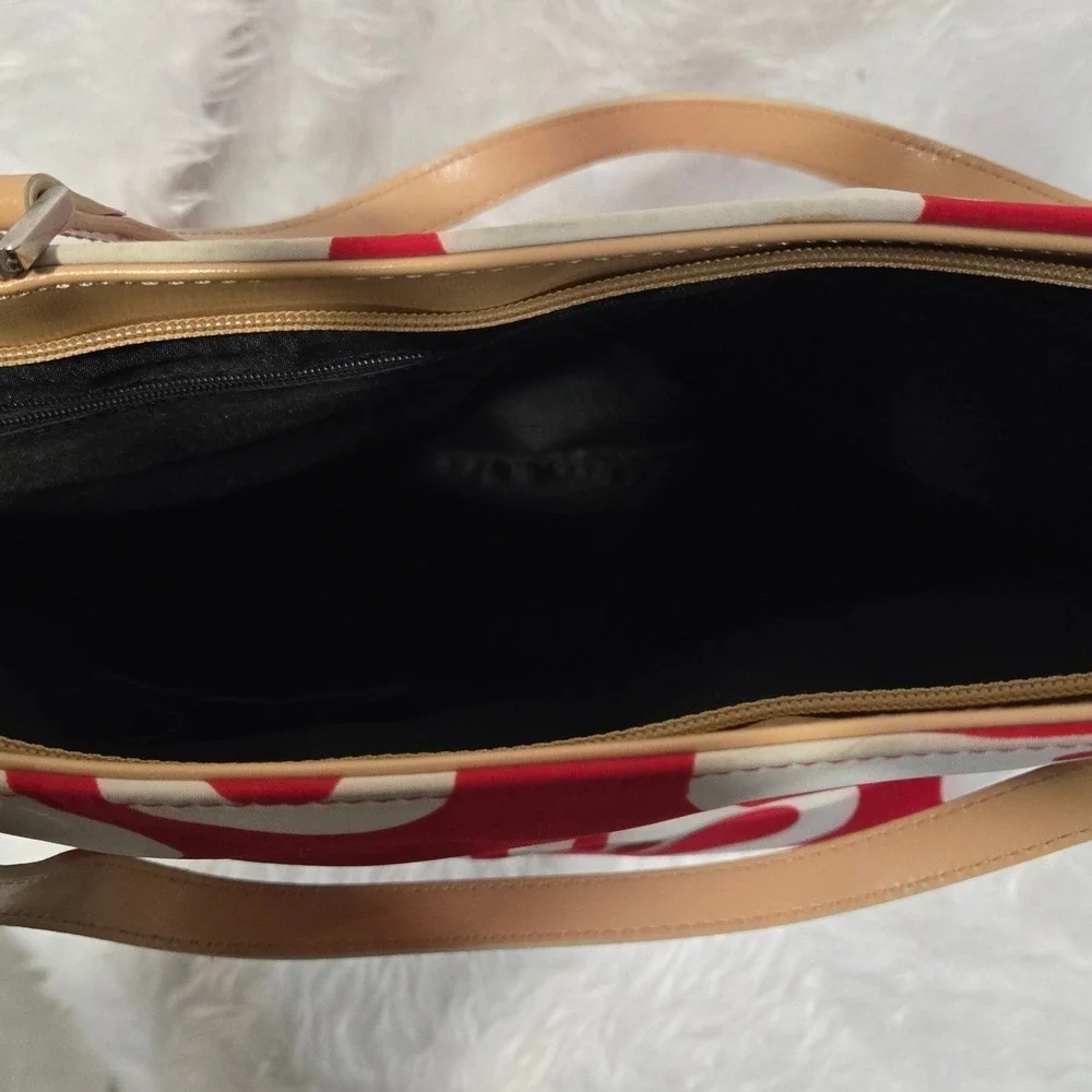 Kate Spade Red and Cream Floral Tote - Picture 3 of 5